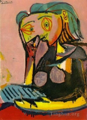巴勃罗·毕加索的当代艺术作品《名媛,2,1938》