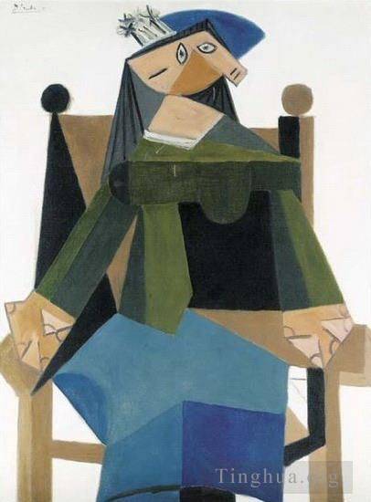 巴勃罗·毕加索 当代各类绘画作品 -  《女人的屁股,5,1941》
