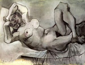 当代绘画 - 《沙发女郎多拉·玛尔,1938》