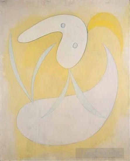 巴勃罗·毕加索 当代各类绘画作品 -  《《Femme,fleur》玛丽·泰蕾兹,allongee,1931》