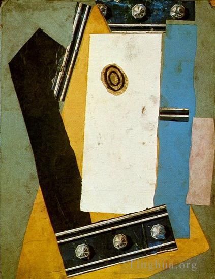 巴勃罗·毕加索 当代各类绘画作品 -  《吉他1920》
