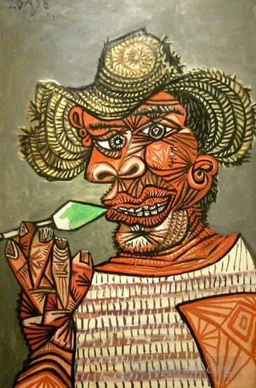 巴勃罗·毕加索 当代各类绘画作品 -  《糖人,1938》