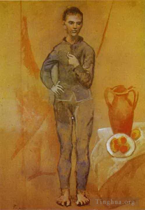 巴勃罗·毕加索 当代各类绘画作品 -  《静物杂耍者,1905》