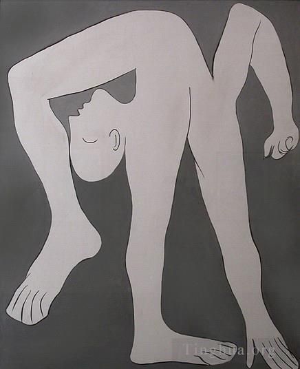 巴勃罗·毕加索 当代各类绘画作品 -  《L,acrobate,1930》