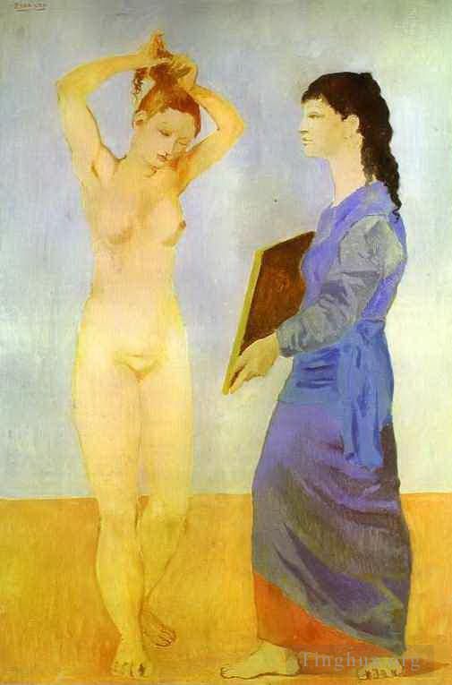 巴勃罗·毕加索 当代各类绘画作品 -  《香水,1906》