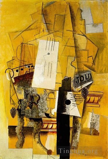 巴勃罗·毕加索 当代各类绘画作品 -  《1920,年的游击队》