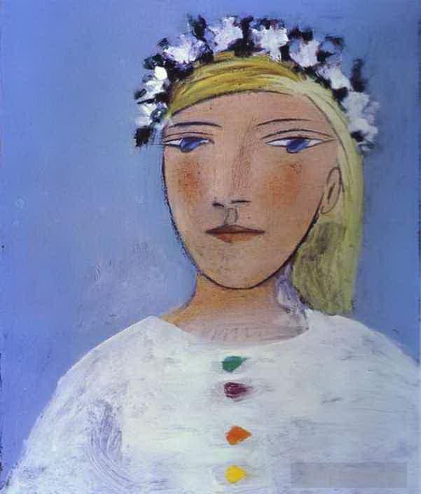 巴勃罗·毕加索 当代各类绘画作品 -  《玛丽·特蕾莎·沃尔特,3,1937》