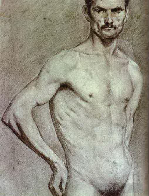 巴勃罗·毕加索 当代各类绘画作品 -  《斗牛士路易斯·米格尔·多明金,1897》