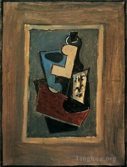 巴勃罗·毕加索 当代各类绘画作品 -  《自然死亡,1917》