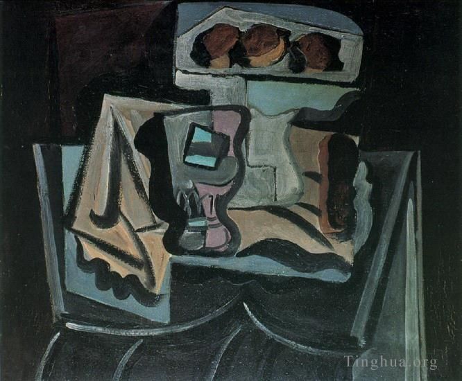 巴勃罗·毕加索 当代各类绘画作品 -  《自然死亡,1919》