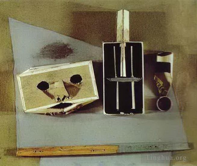 巴勃罗·毕加索 当代各类绘画作品 -  《自然死亡,1930》