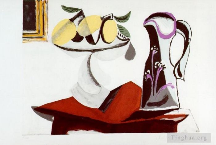 巴勃罗·毕加索 当代各类绘画作品 -  《自然死亡,1936》