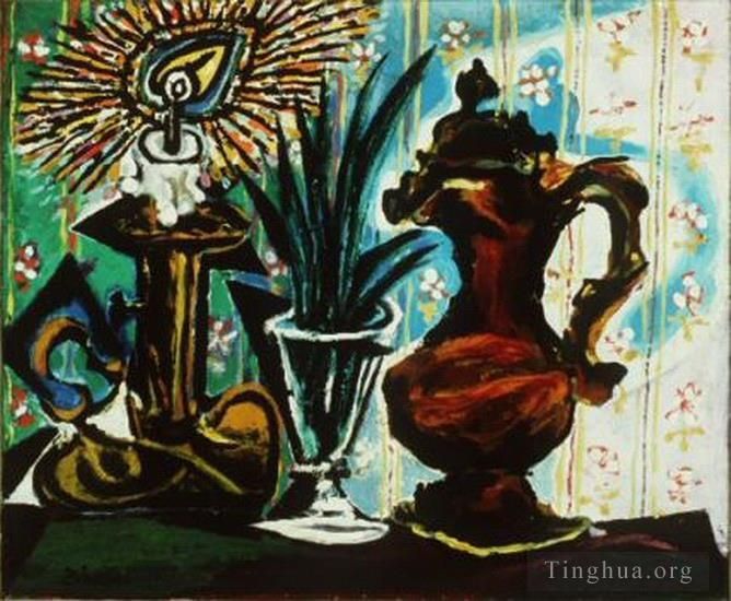 巴勃罗·毕加索 当代各类绘画作品 -  《自然之死,1937》