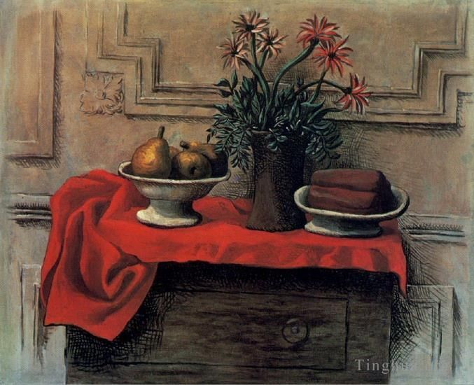 巴勃罗·毕加索 当代各类绘画作品 -  《马桶上的自然死亡,1919》