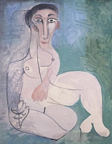 巴勃罗·毕加索 当代各类绘画作品 -  《努阿西斯,1922》