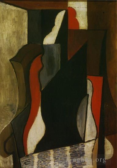 巴勃罗·毕加索 当代各类绘画作品 -  《1917,年的人物》