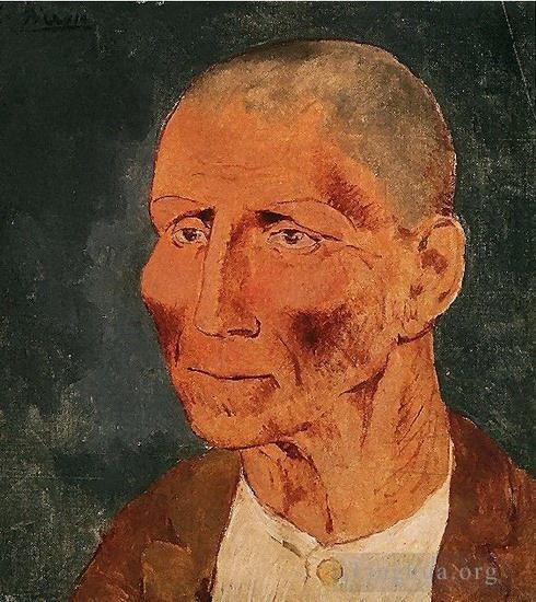 巴勃罗·毕加索 当代各类绘画作品 -  《泰特·德·何塞·丰德维拉,1906》