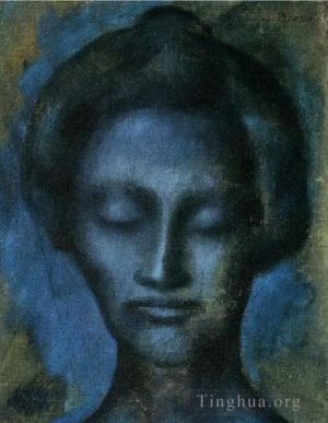 巴勃罗·毕加索的当代艺术作品《女人的背影,1901》