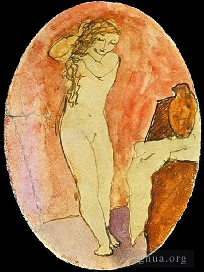 巴勃罗·毕加索 当代各类绘画作品 -  《泰莱,1906》