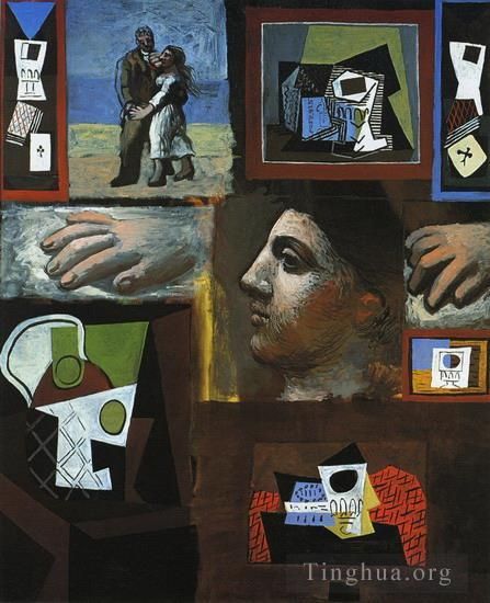巴勃罗·毕加索 当代各类绘画作品 -  《1920年图德斯》
