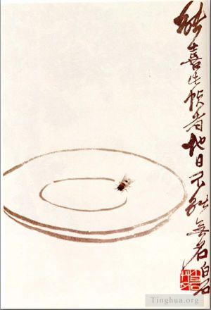 齐白石的当代艺术作品《记录在案的苍蝇》