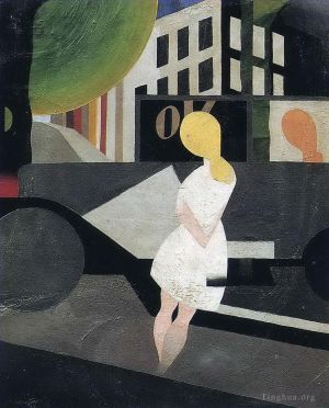 雷内·马格利特的当代艺术作品《现代,1923》