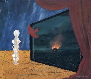 雷内·马格利特的当代艺术作品《夜曲,1925》