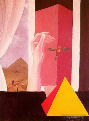 雷内·马格利特的当代艺术作品《窗户,1925》