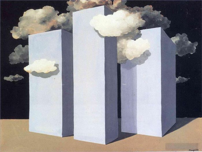 雷内·马格利特 当代各类绘画作品 -  《一场风暴,1932》