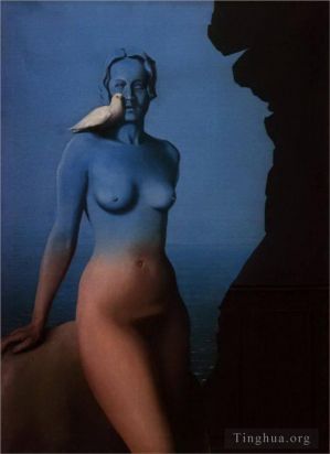 雷内·马格利特的当代艺术作品《黑魔法,1934》