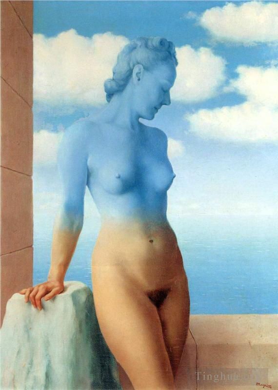 雷内·马格利特 当代各类绘画作品 -  《黑魔法,1945》