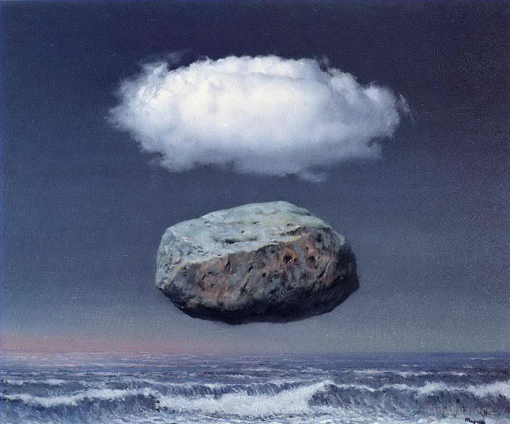 雷内·马格利特作品《清晰的想法,1958》