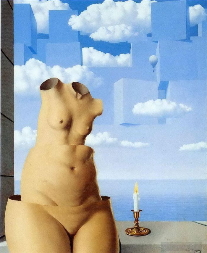 雷内·马格利特 当代各类绘画作品 -  《宏伟的幻想,1948》