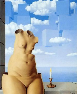 雷内·马格利特的当代艺术作品《宏伟的幻想,1948》