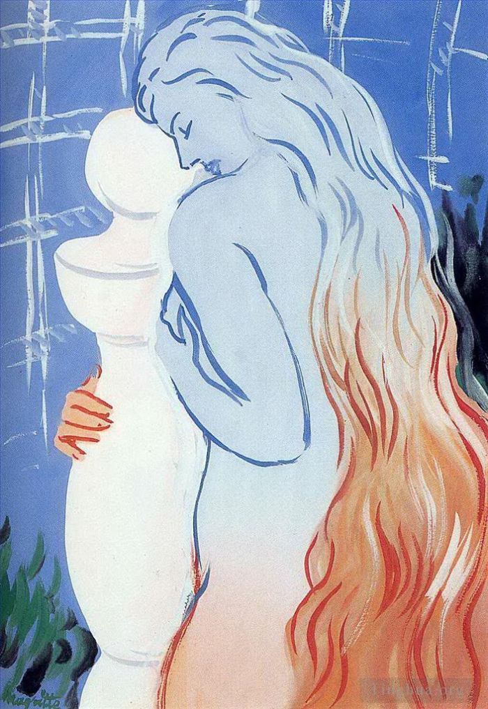 雷内·马格利特 当代各类绘画作品 -  《快乐的深处,1948》