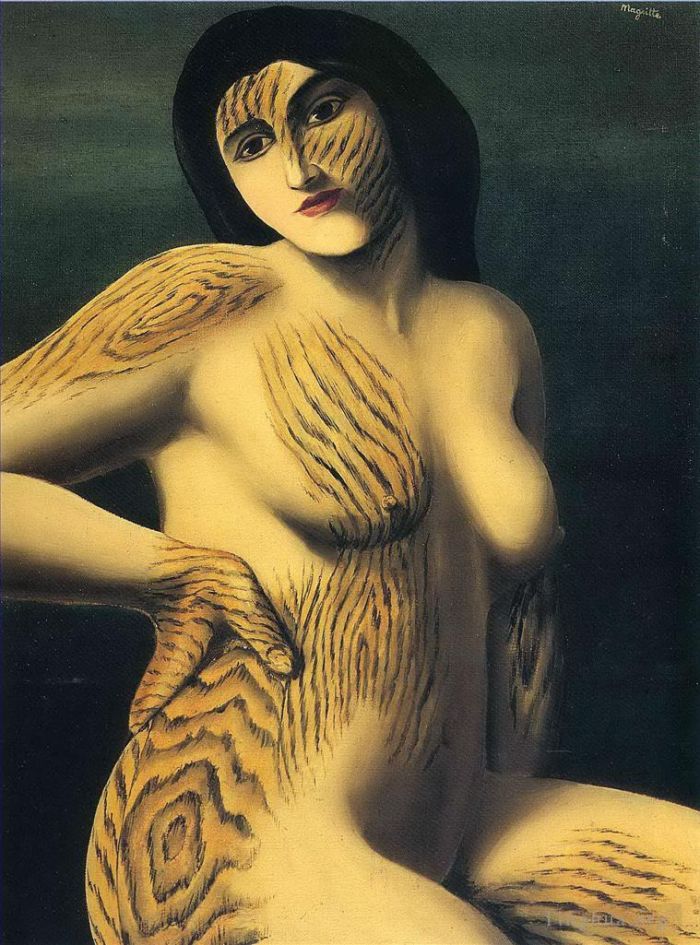 雷内·马格利特 当代各类绘画作品 -  《1927,年发现》