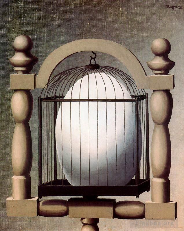 雷内·马格利特 当代各类绘画作品 -  《选择性亲和力,1933》