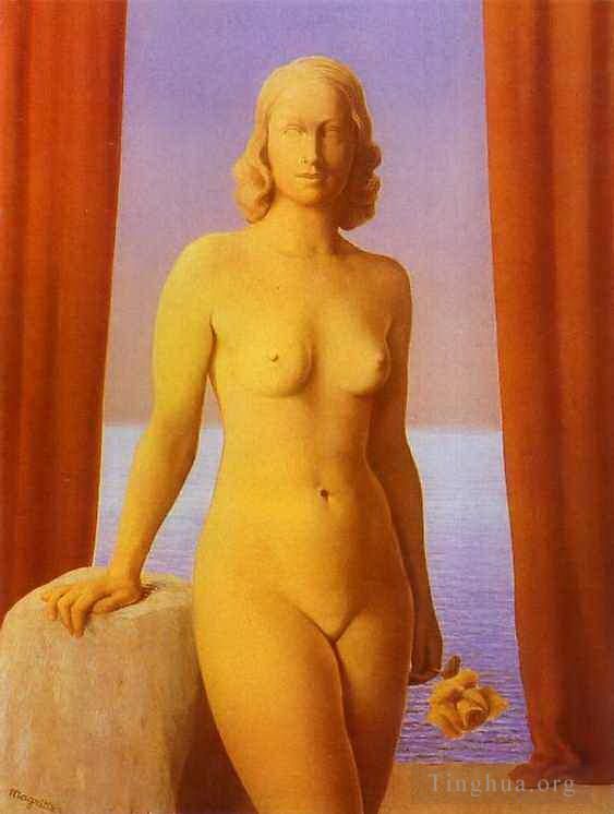 雷内·马格利特 当代各类绘画作品 -  《罪恶之花,1946》