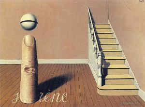 雷内·马格利特的当代艺术作品《禁止文学使用这个词,1936》