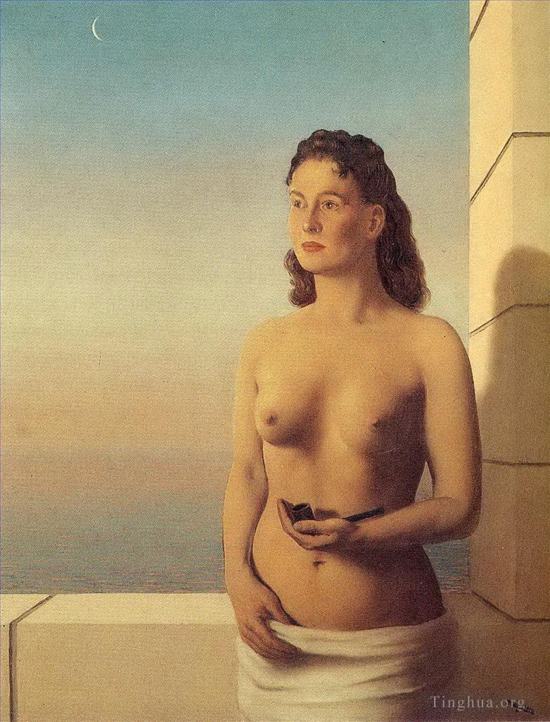 雷内·马格利特作品《思想自由,1948》