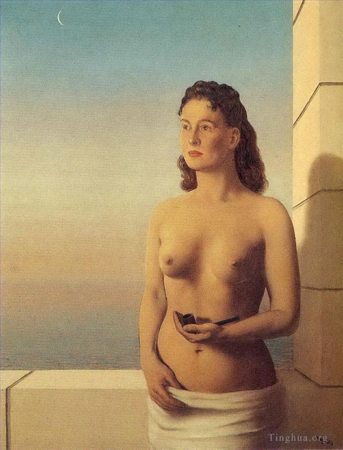 雷内·马格利特 当代各类绘画作品 -  《思想自由,1948》