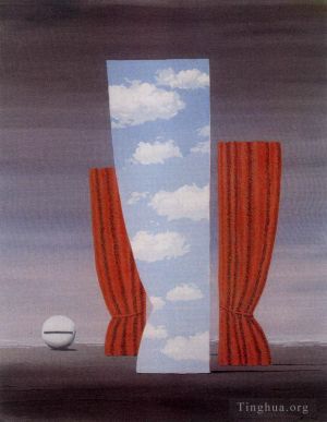雷内·马格利特的当代艺术作品《乔孔达,1964》