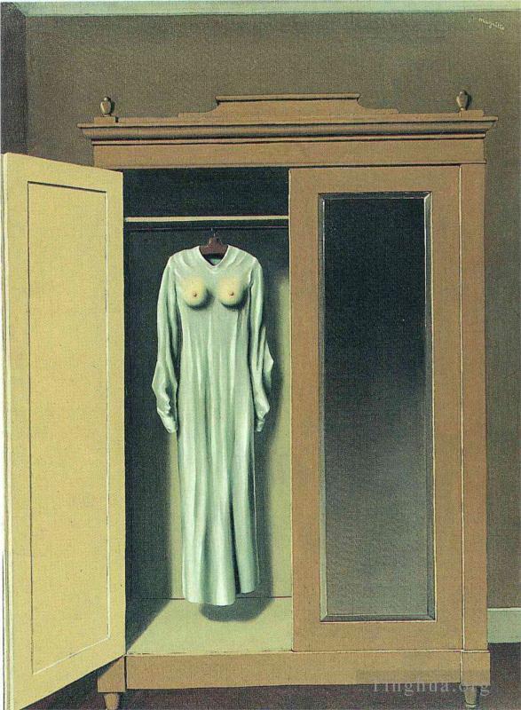 雷内·马格利特作品《向麦克森尼特致敬,1934》