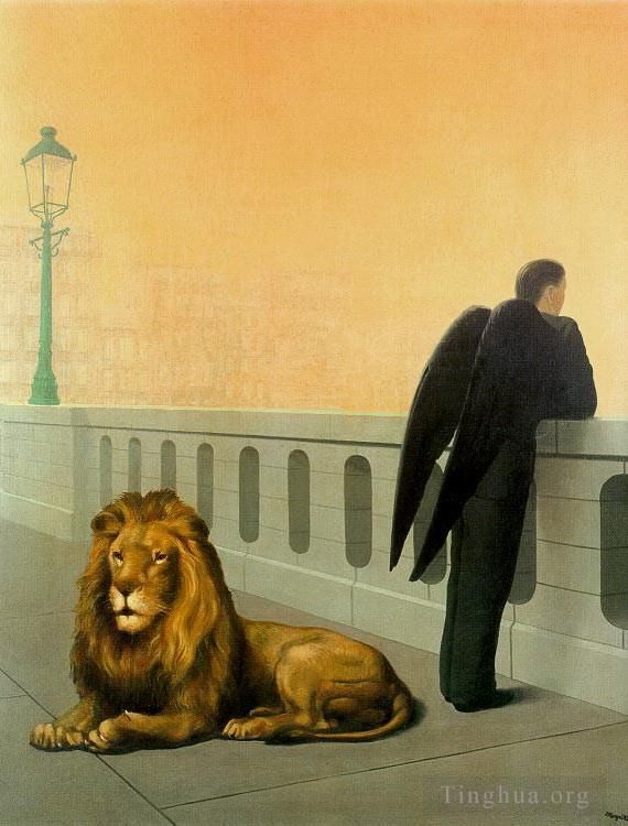 雷内·马格利特 当代各类绘画作品 -  《乡愁,1940》