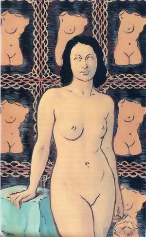 雷内·马格利特的当代艺术作品《洛拉·德·瓦伦斯,1948》