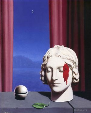 雷内·马格利特的当代艺术作品《记忆1948》