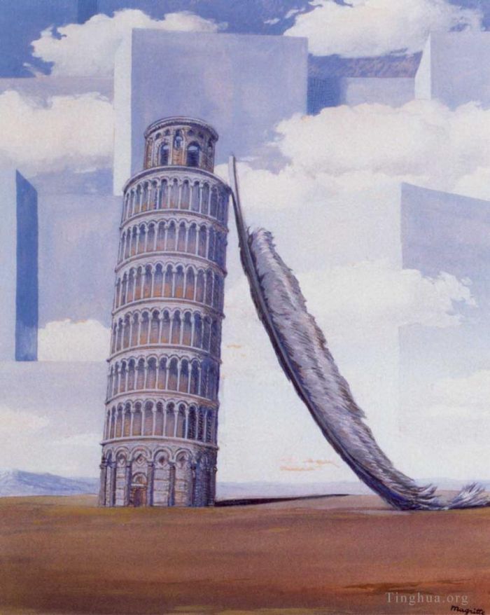 雷内·马格利特 当代各类绘画作品 -  《旅程记忆,1955》