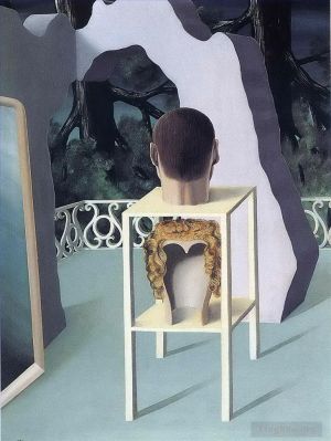 雷内·马格利特的当代艺术作品《午夜婚姻,1926》