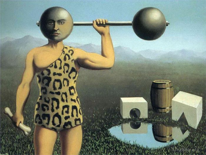 雷内·马格利特 当代各类绘画作品 -  《永动机,1935》