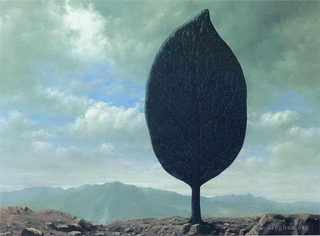 雷内·马格利特作品《空气平原,1940》